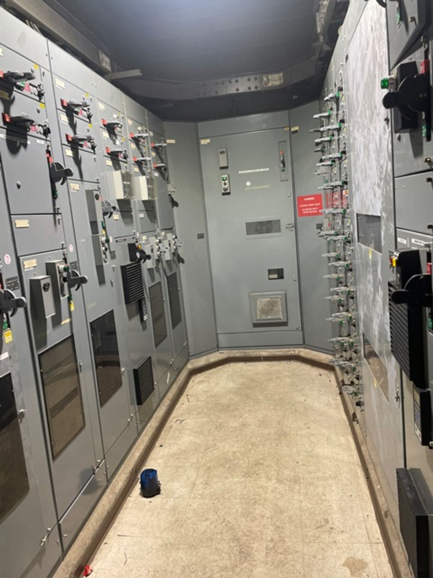 Qty. (2) Panels Allen Bradley Centerline Motor Control Center, Includes ...