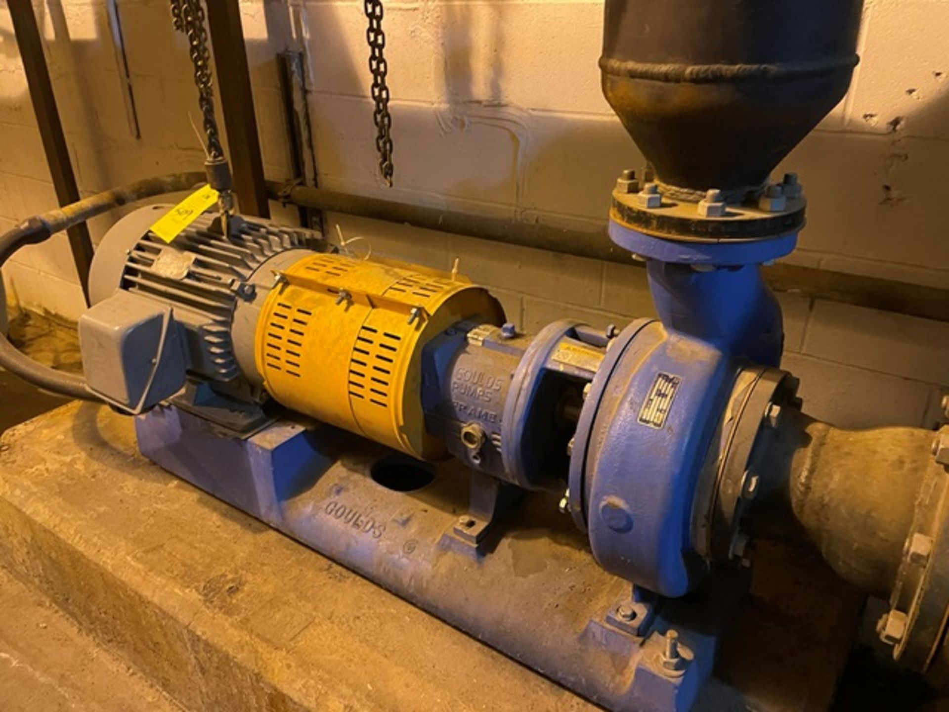 Reliance 30 HP Motor & Goulds 3196 Pump, Rigging & Loading Fee: $325