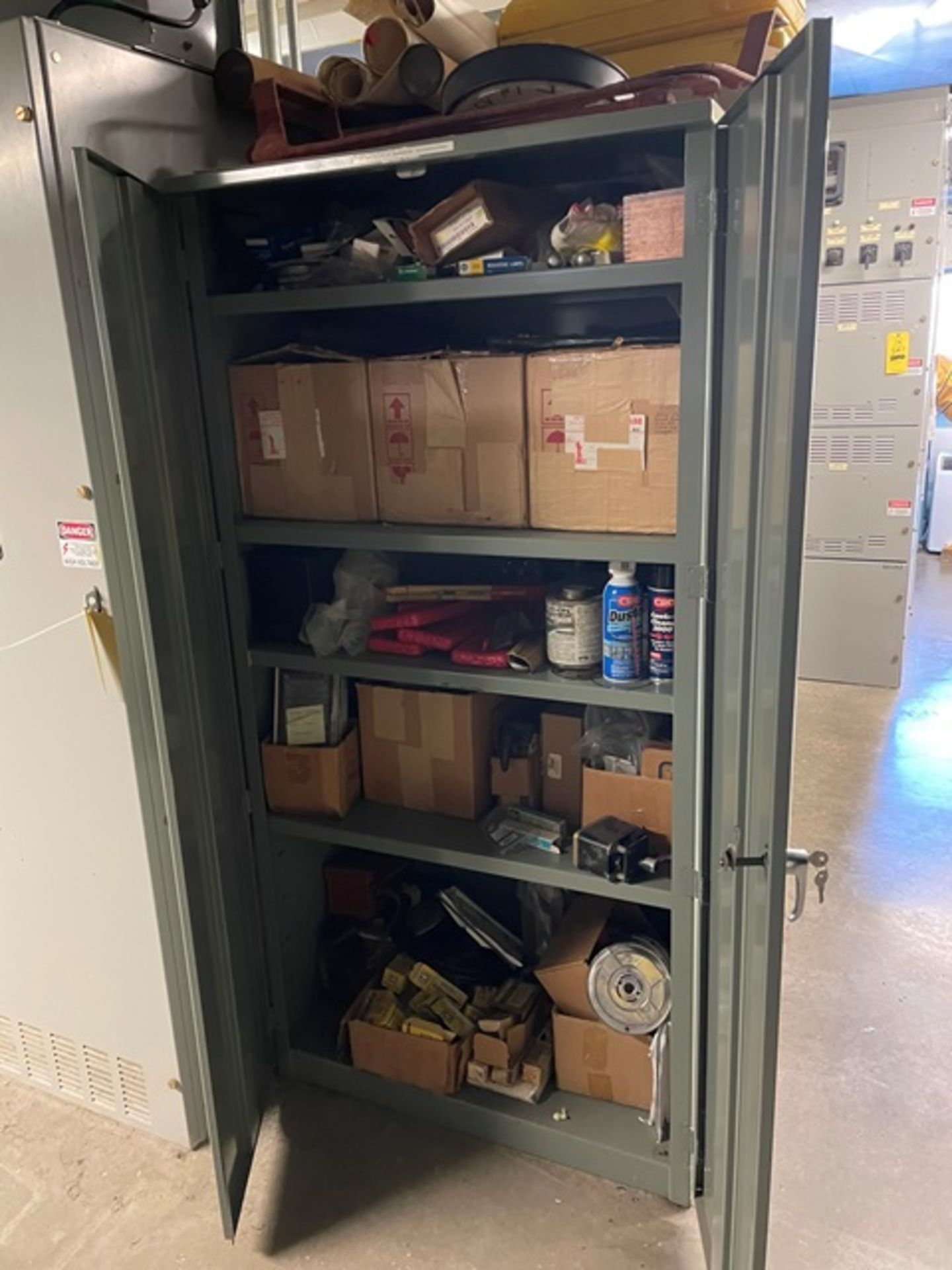 Plant Support - Qty. (2) 2-Door Storage Cabinets, Rigging & Loading Fee: $300