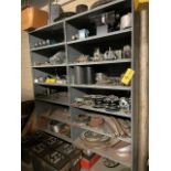 Plant Support, (5) Shelf Units w/Contents, Parts & Components, Rigging & Loading Fee: $1100