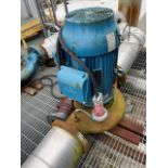 Chiller 25 HP Motor & Pump, Rigging & Loading Fee: $550