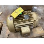 Baldor 15 HP Motor/1765 RPM/254TC Frame, Rigging & Loading Fee: $100