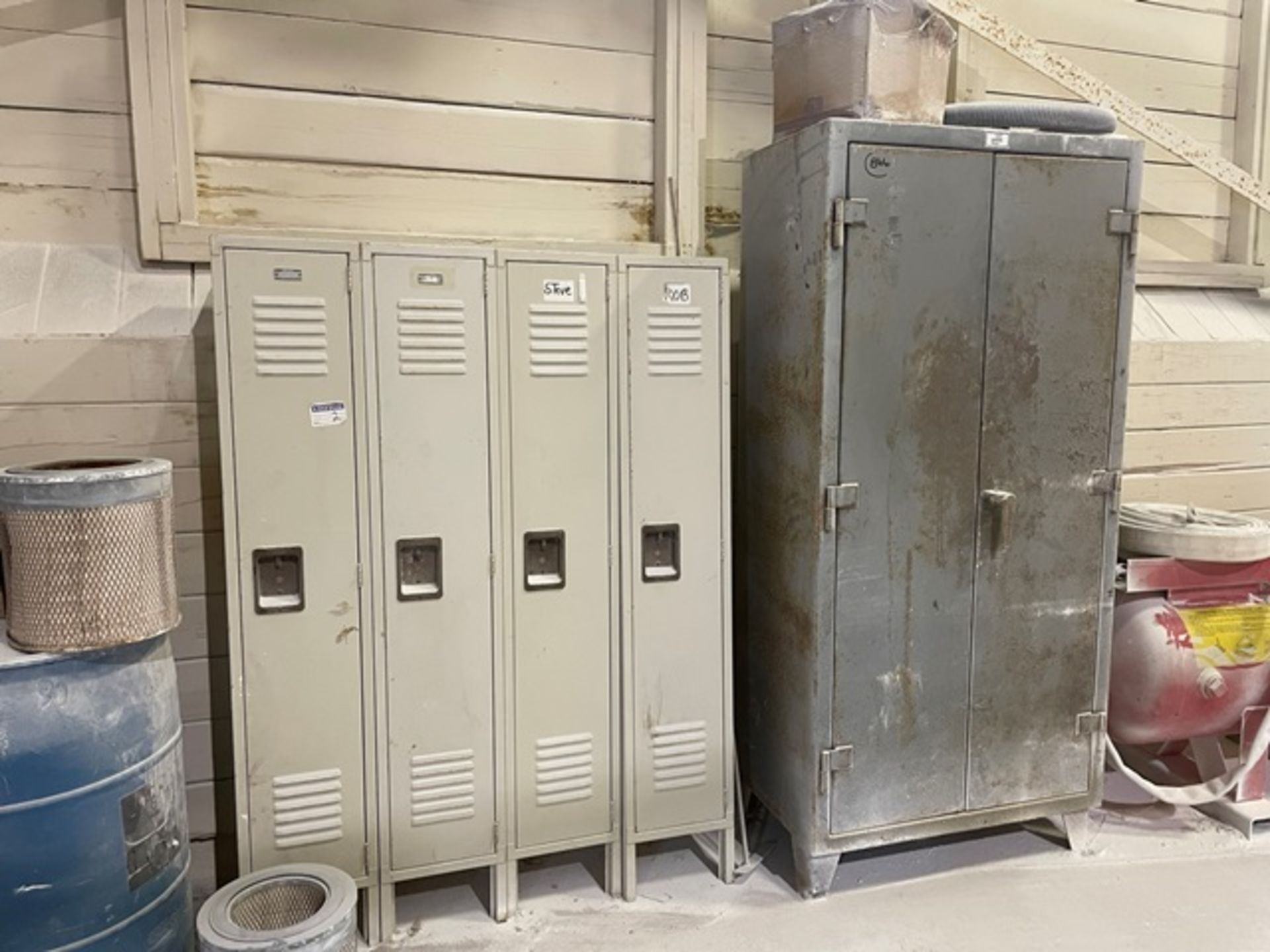 Strong Hold 2-Door Storage Cabinet, Includes (4) Lockers, Rigging & Loading Fee: $150 - Image 3 of 3