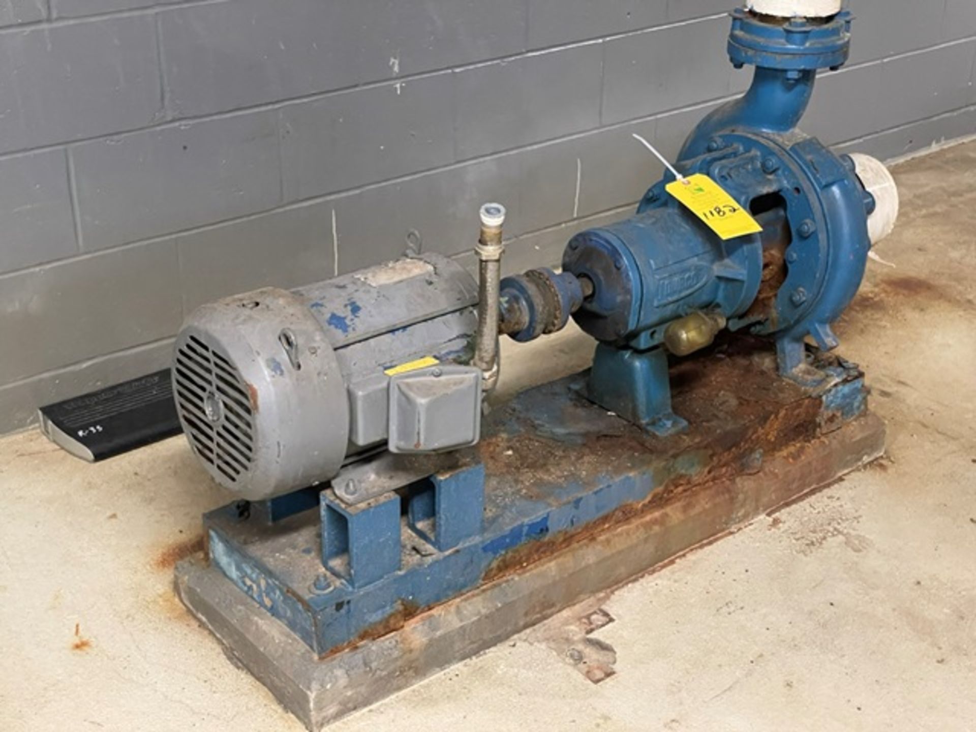 Reliance 10 HP Motor/1750 RPM & Goulds Pump - Image 2 of 2