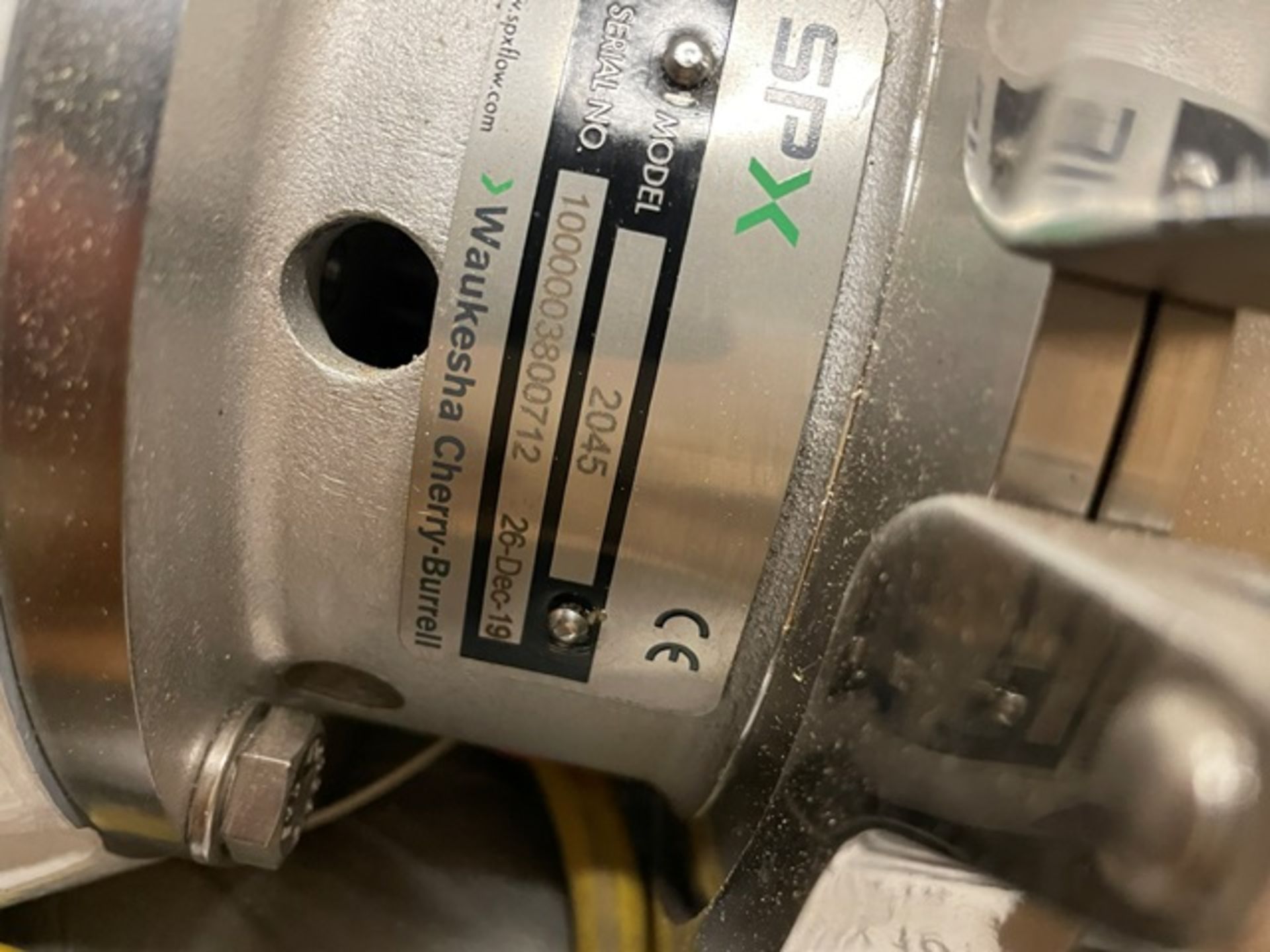 SPX Flow 5 HP Motor & Waukesha Cherry Burrell #2045 Pump, Note - Never Installed - Image 3 of 3
