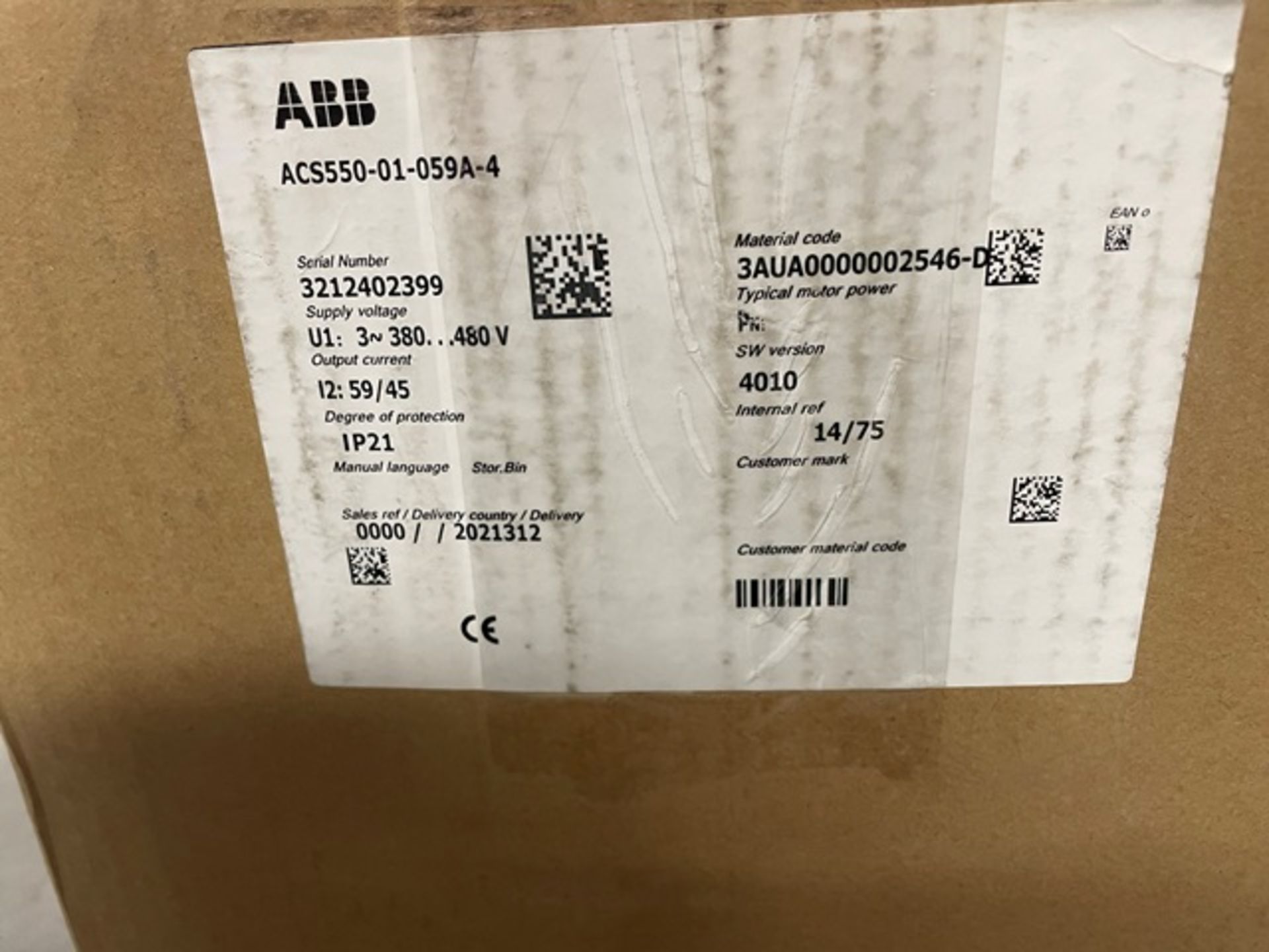 ABB AC Drive, Parts & Components - Image 5 of 5
