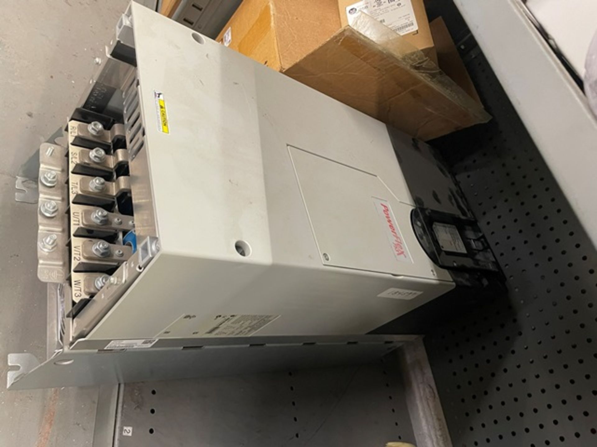 Section ZZ 4-Section Shelf Unit Consisting of Allen Bradley Power Flex 525, Rockwell Automation - Image 3 of 4