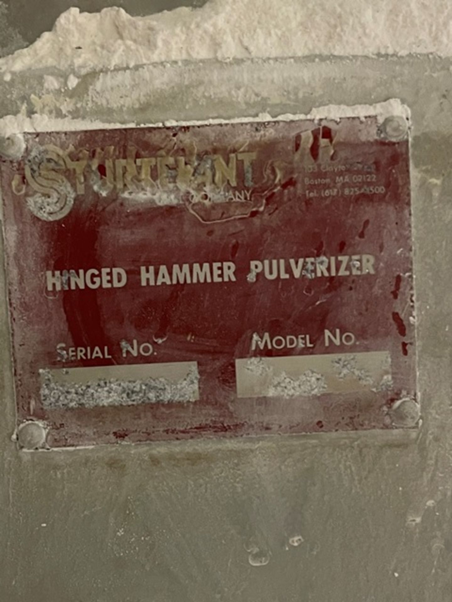 Sturelant Hinged Hammer Pulverizer Grinder, Believed 5 HP Motor - Image 3 of 3