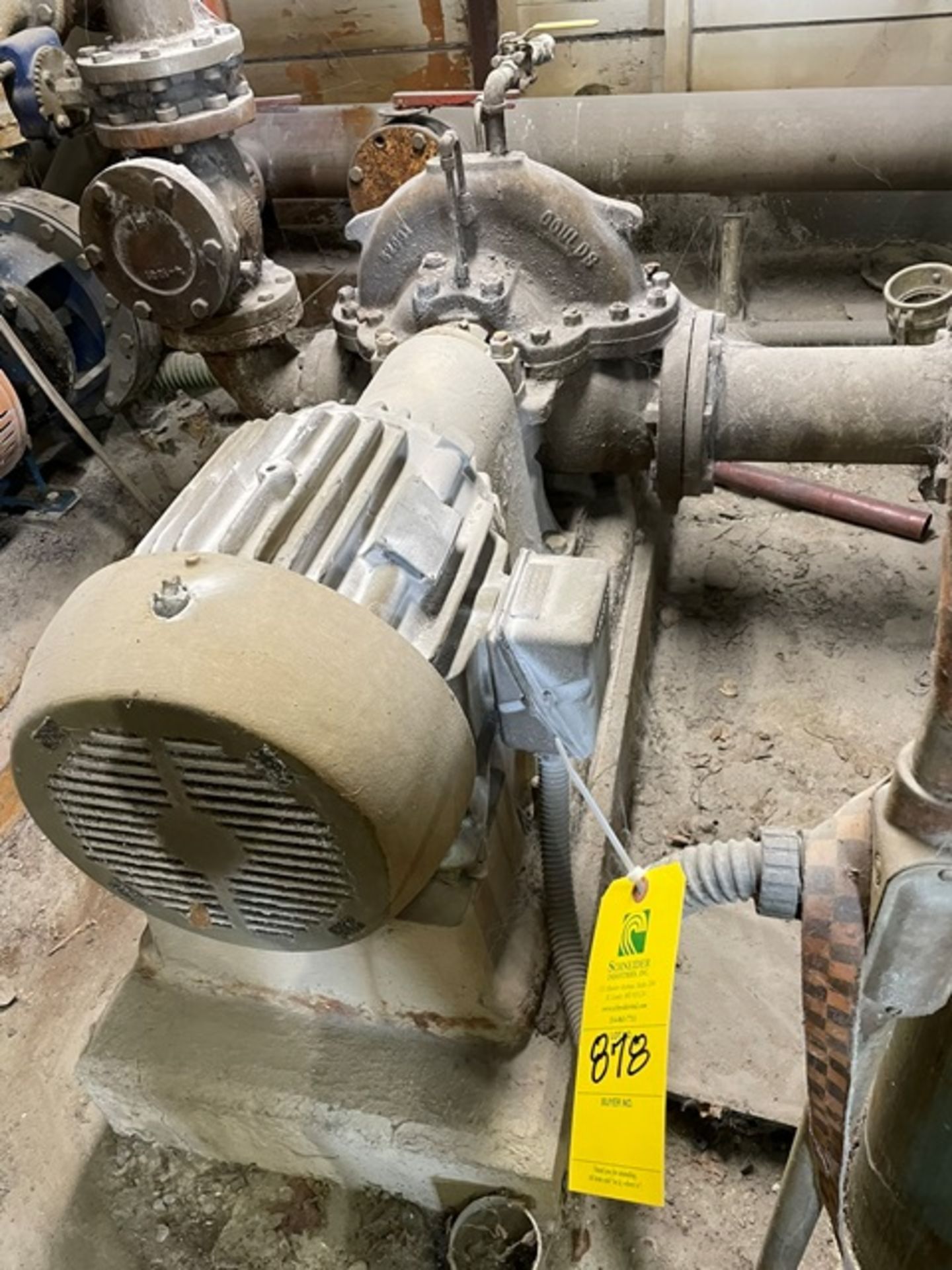 Reliance 25 HP Motor & Goulds Pump., Rigging & Loading Fee: $300 - Image 2 of 2