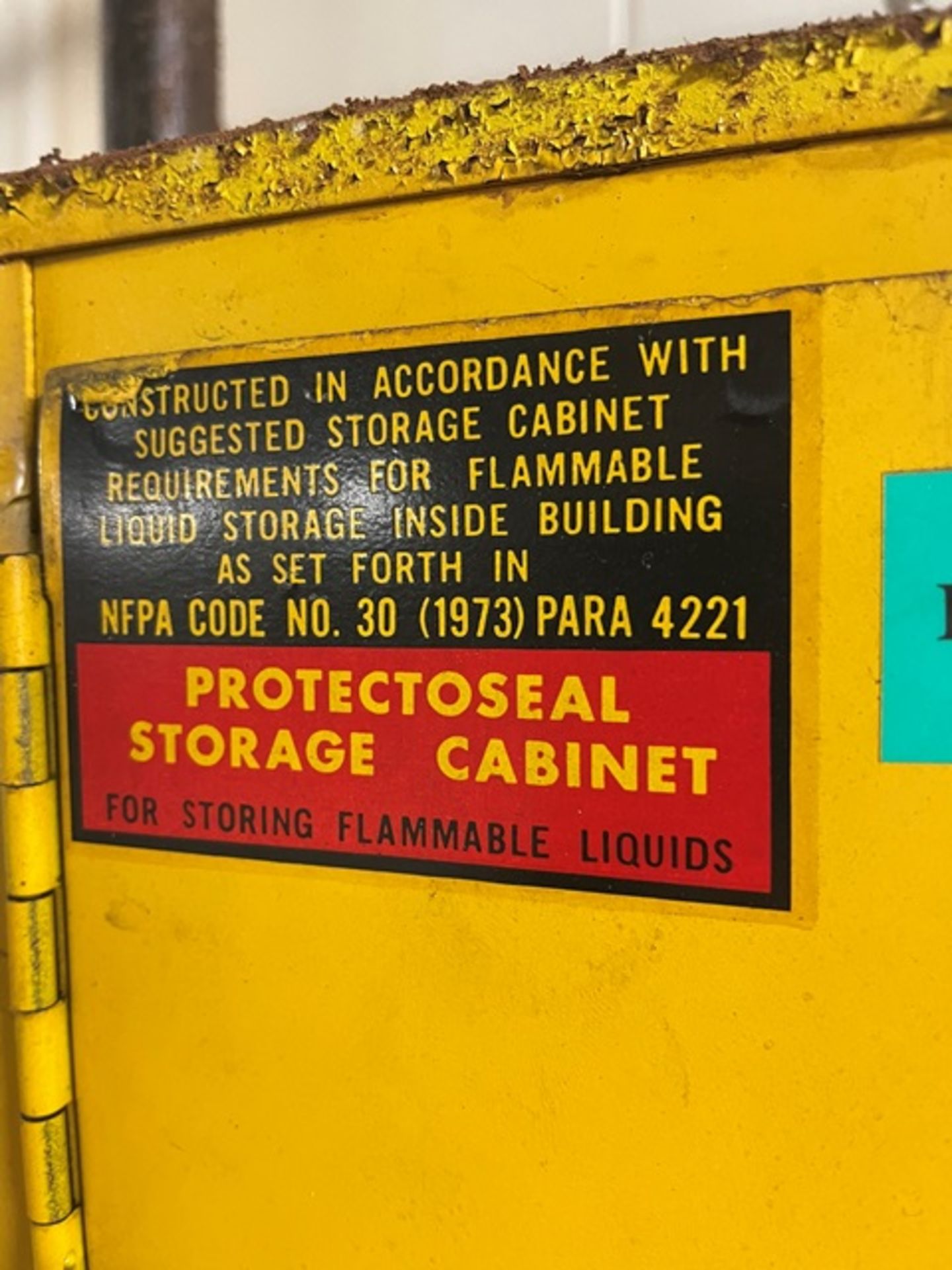 Protectoseal 2-Door Flammable Liquid Storage Cabinet, Rigging & Loading Fee: $175 - Image 2 of 2