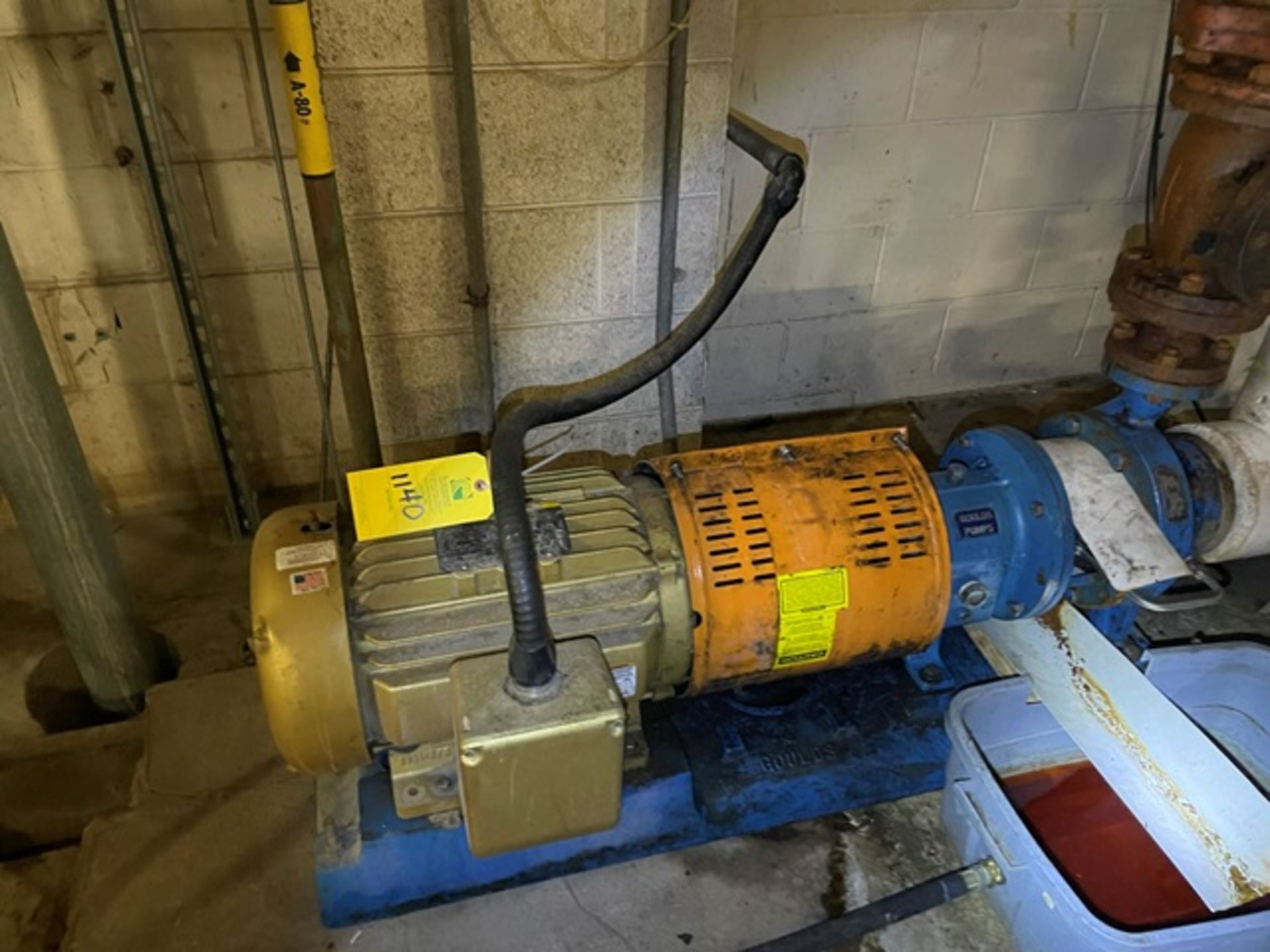 Reliance 25 HP Motor & Goulds MTX Pump - Image 2 of 2