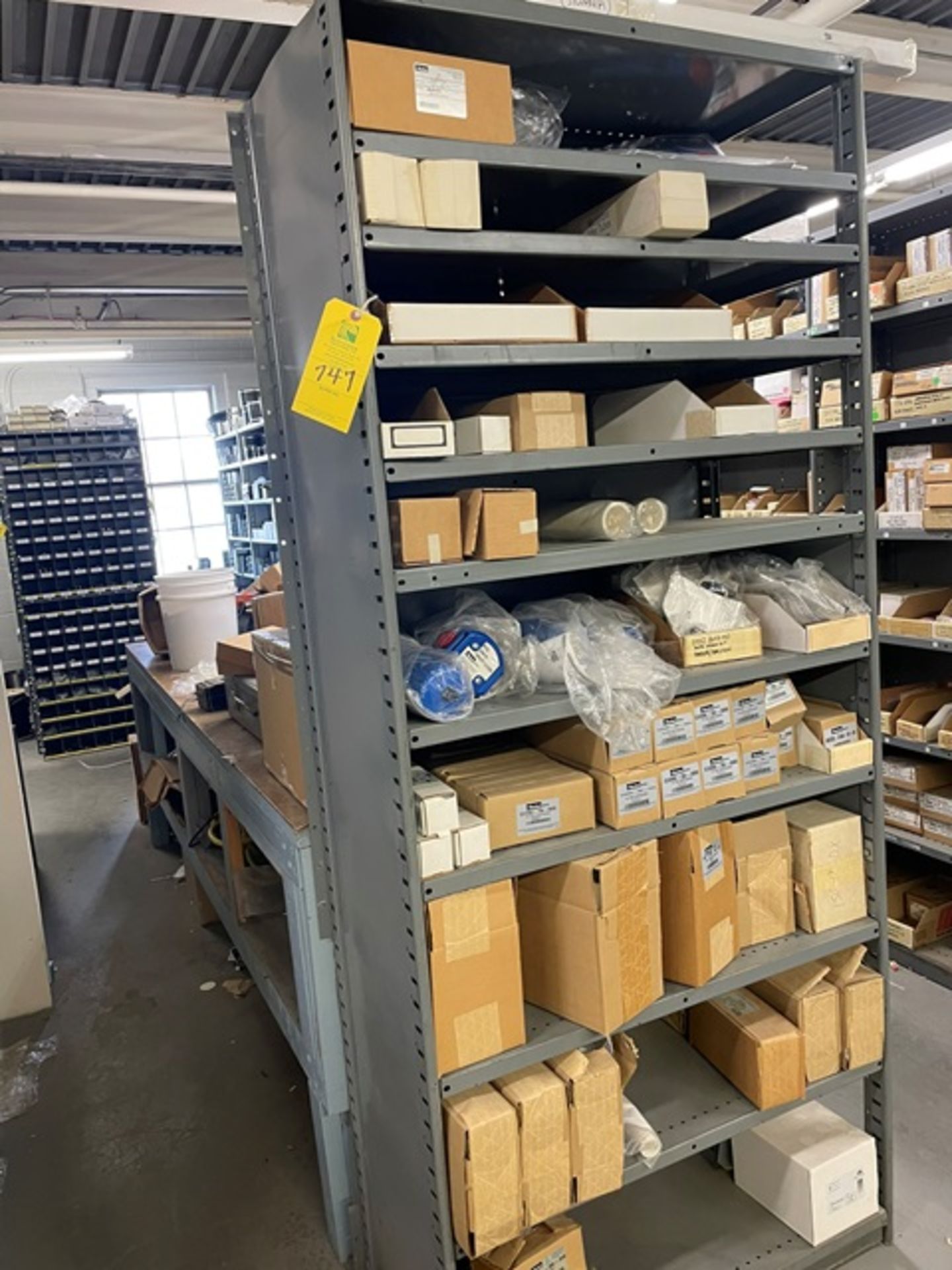 Shelf Unit w/Parker Parts, Table w/Plant Support