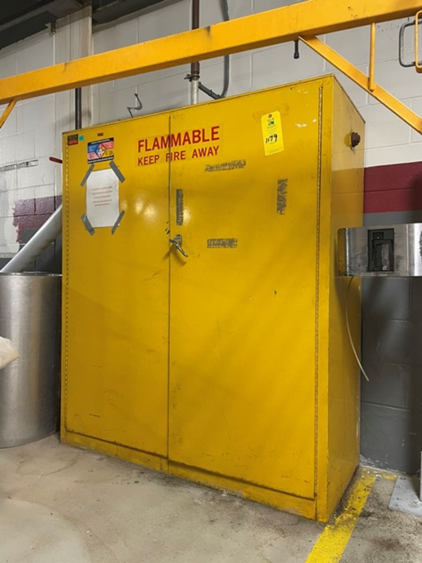 Protectoseal 2-Door Flammable Liquid Storage Cabinet, Rigging & Loading Fee: $175