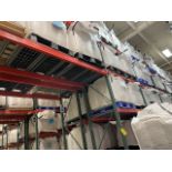 Qty. (11) Sections Pallet Racking, 18' Ht., Wire Shelves, J, Rigging & Loading Fee: $1760