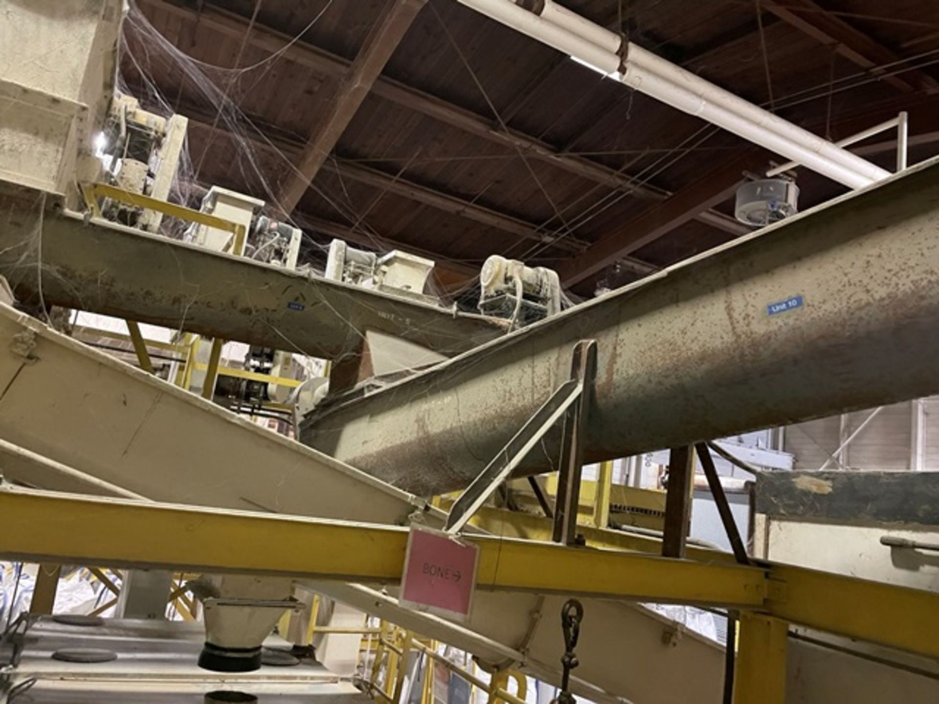 Plant Support - Qty. (5) Motorized Screw Conveyor, (1) 60' Length, (3) Approx. 12' Length, (1) - Image 2 of 4