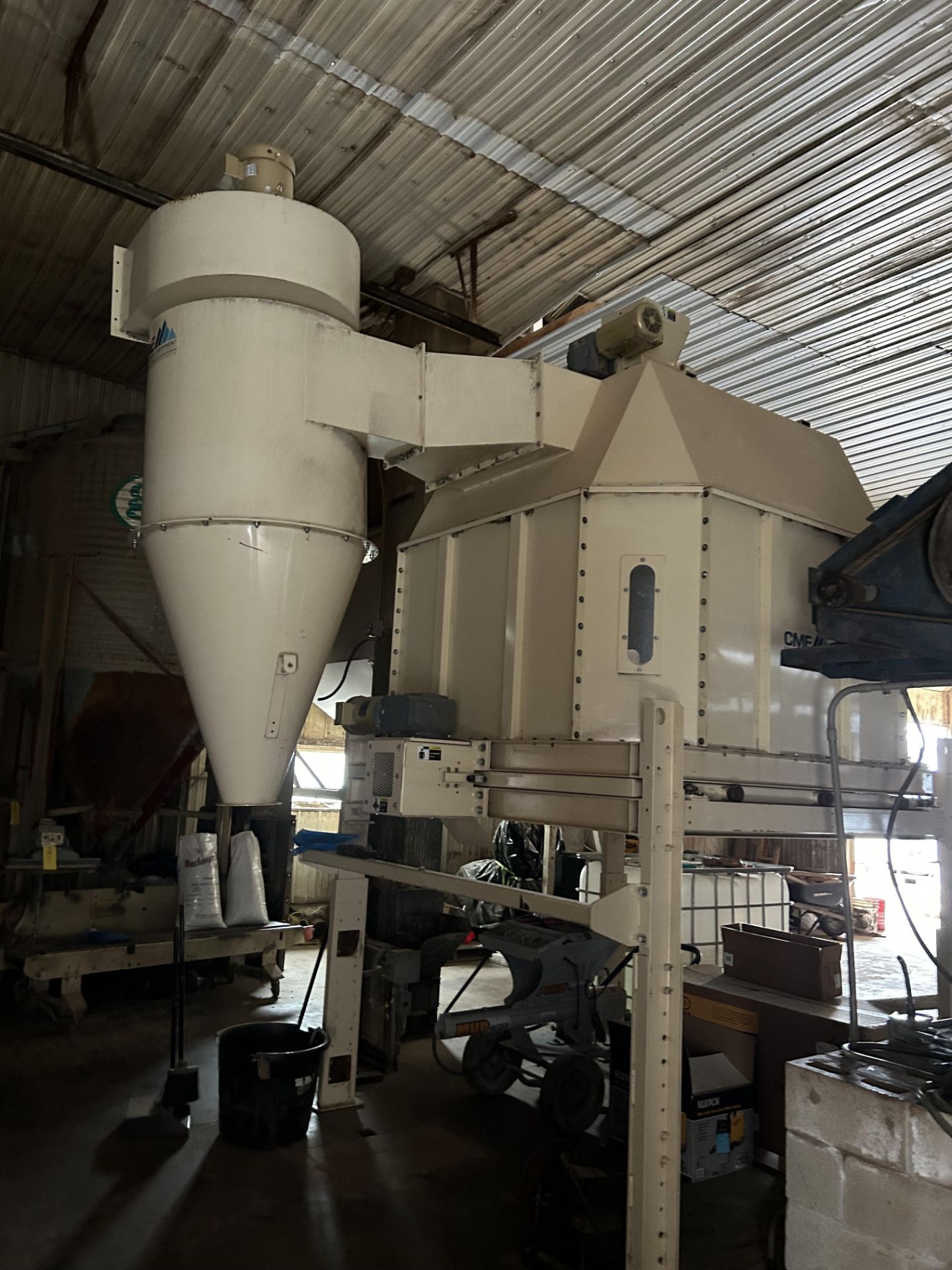 Colorado Mill Equipment Pellet Dryer, Model #CF-10, S/N #18CF10H73, Includes Cyclone Bin - Image 7 of 8