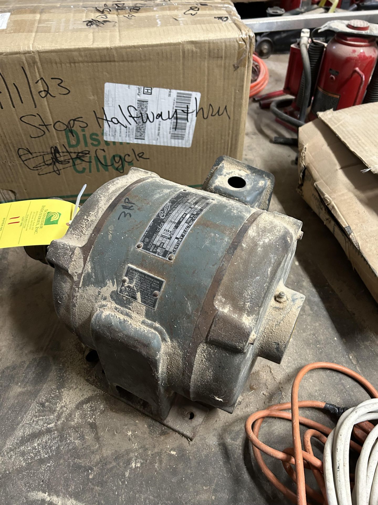 Century 3 Hp Motor