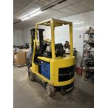 Hyster Forklift, Model #E402S, S/N #F114N0232S, Comes with 2 Battery Chargers