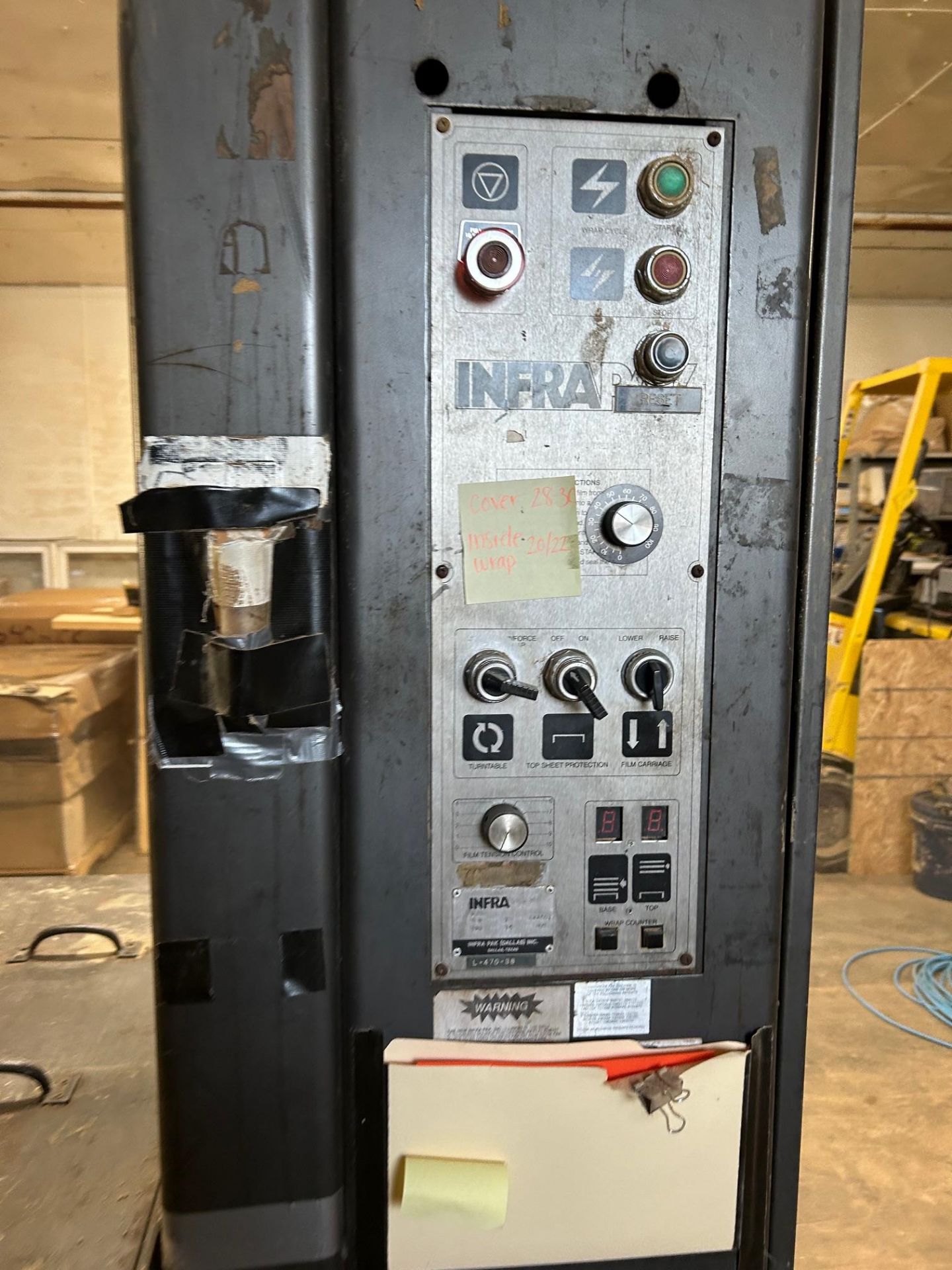 InfraPak Shrink Wrapper, Model #SW, Phase 1, S/N #8445OT, Volts 120 - Image 2 of 5