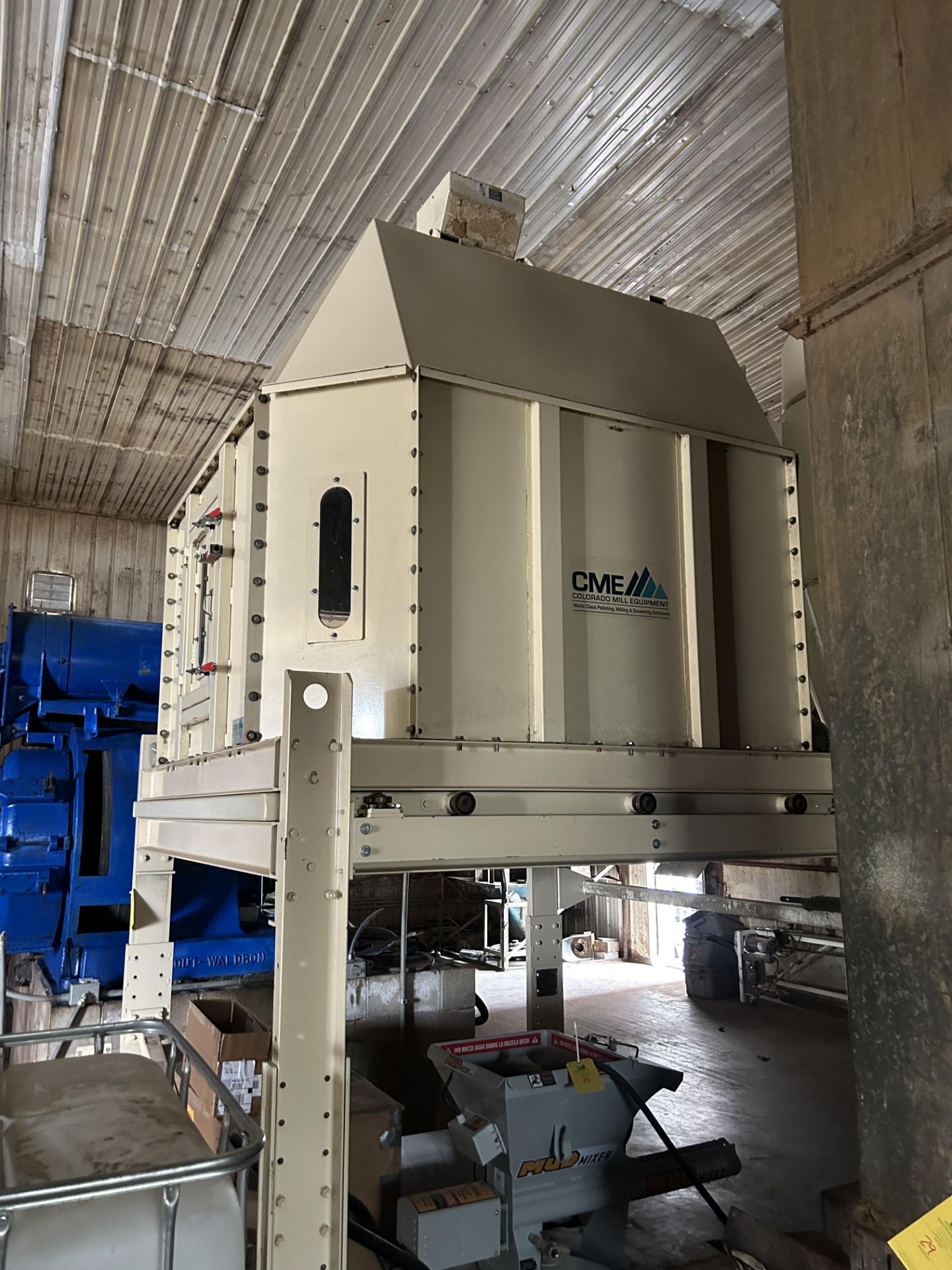 Colorado Mill Equipment Pellet Dryer, Model #CF-10, S/N #18CF10H73, Includes Cyclone Bin - Image 4 of 8