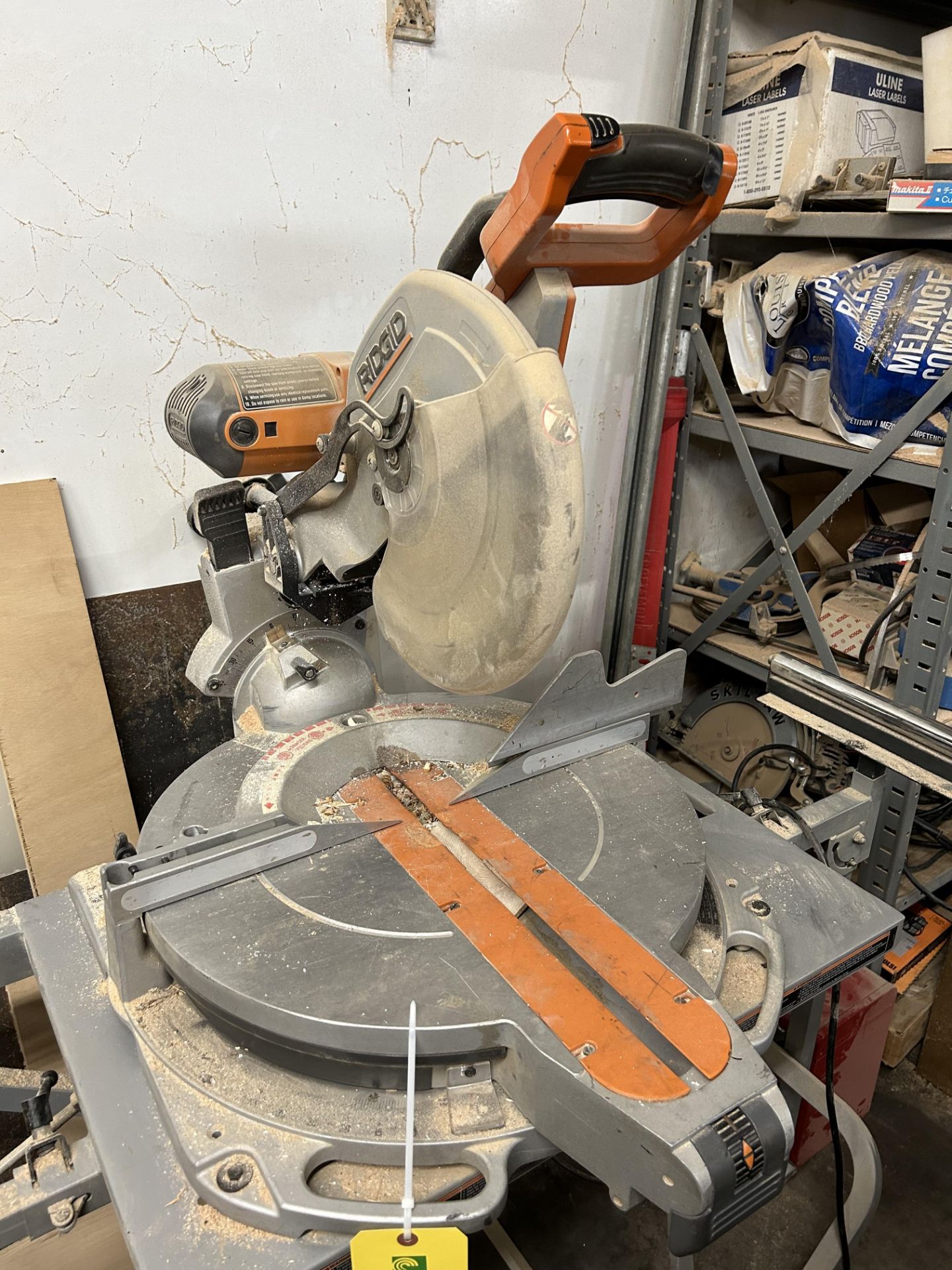 Rigid MS-UV Miter Saw, Model #MS1290LZ, S/N #U051180155 - Image 2 of 6