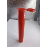 (Located in Moreno Valley, CA) 116mm MJ Pack Tube with Neo Additive Ferrari Red PMS, Qty 370
