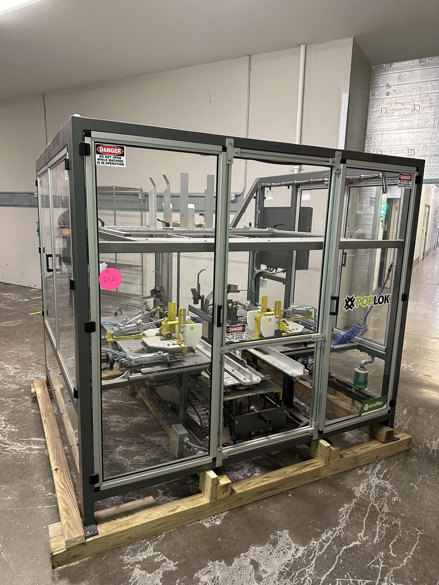 (Located in Quincy, FL) Endflex Packaging Machine, Model# POPLOK AHL-110, Serial# 20592, 120V - Image 5 of 7