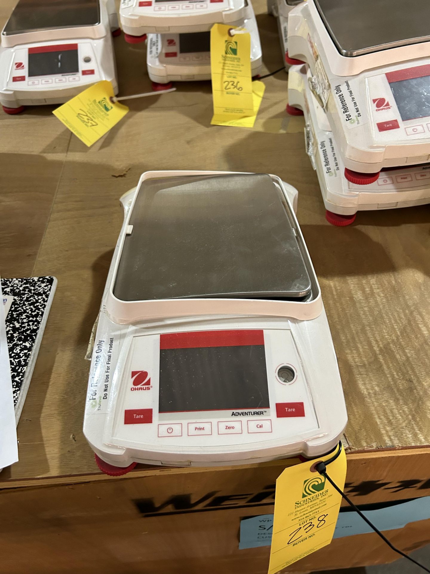 (Located in Quincy, FL) Ohaus Adventurer Precision Electronic Balance Scale, Model# AX2202, S/N