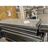 (Located in Brampton, Ontario) Perforated Aluminum Tray Stacks- New, Qty 25, Perforated Stackable