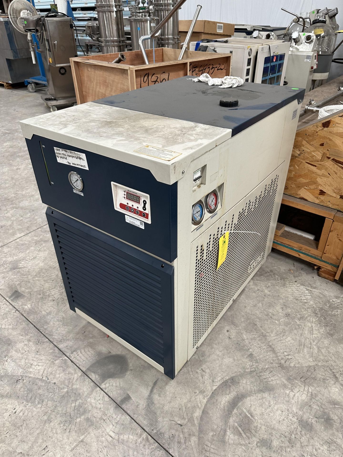 (Located in Quincy, FL) Across International Recyclable Chiller, Model# C30-40-50L, Serial#