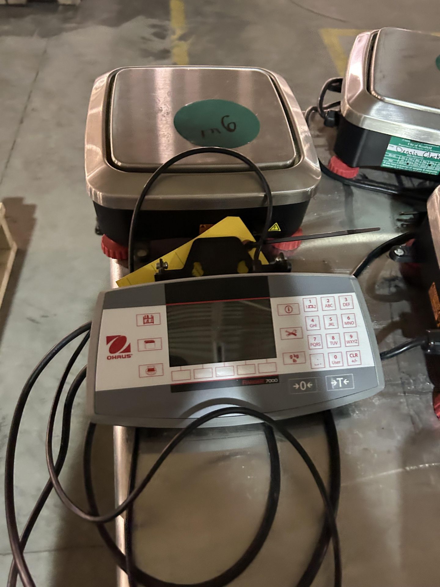 (Located in Quincy, FL) Ohaus Scale Ranger 7000, Model #R71MHD6, S/N C010104886