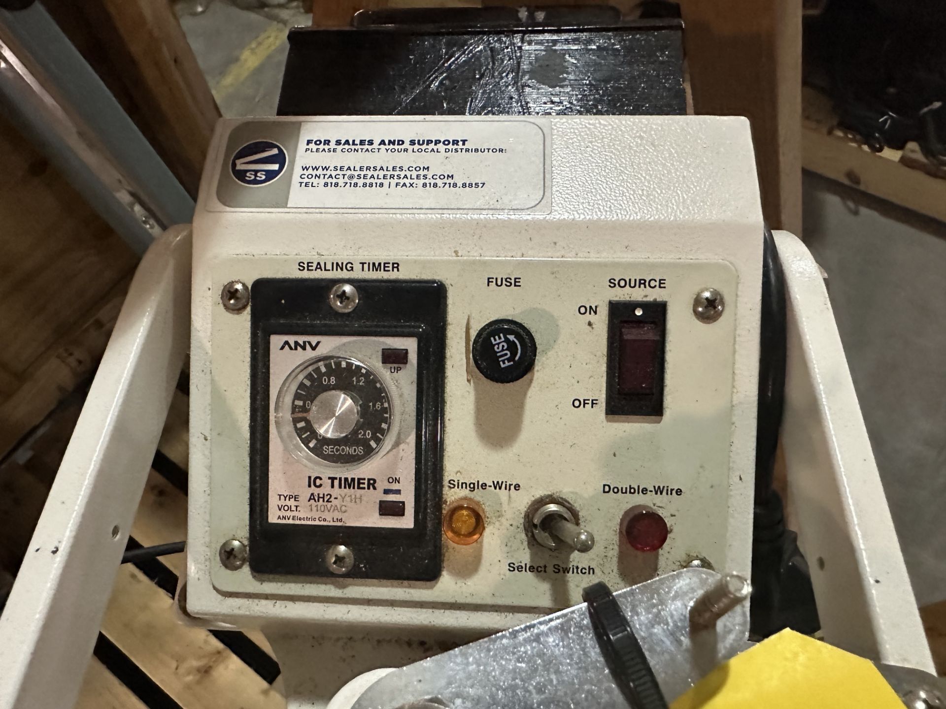 (Located in Quincy, FL) Continuous Band Sealer, Model# CBS-880, Serial# 1111120105615, 110V; Bag - Image 3 of 10