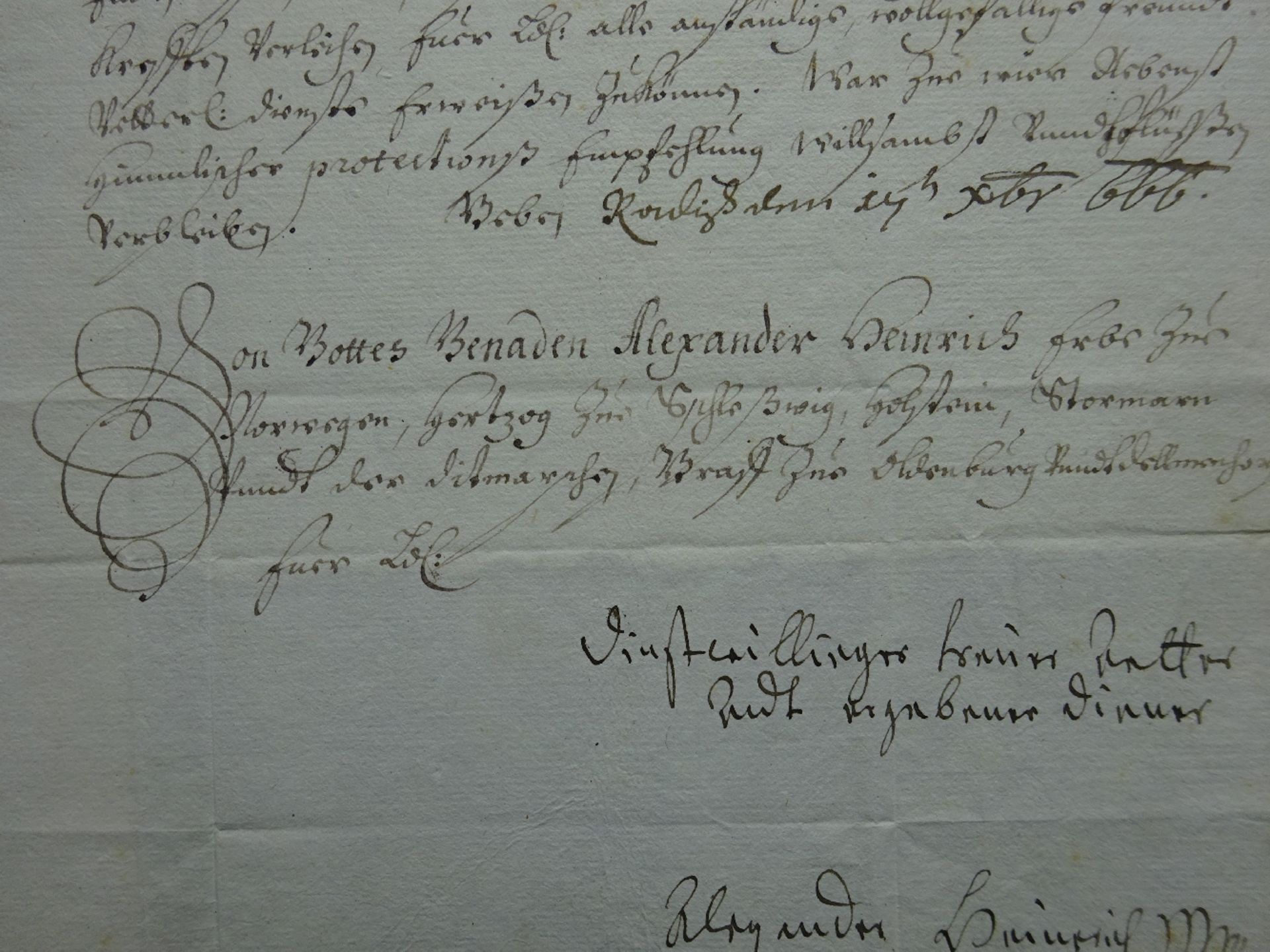 Alexander Heinrich - Brief Wenzel