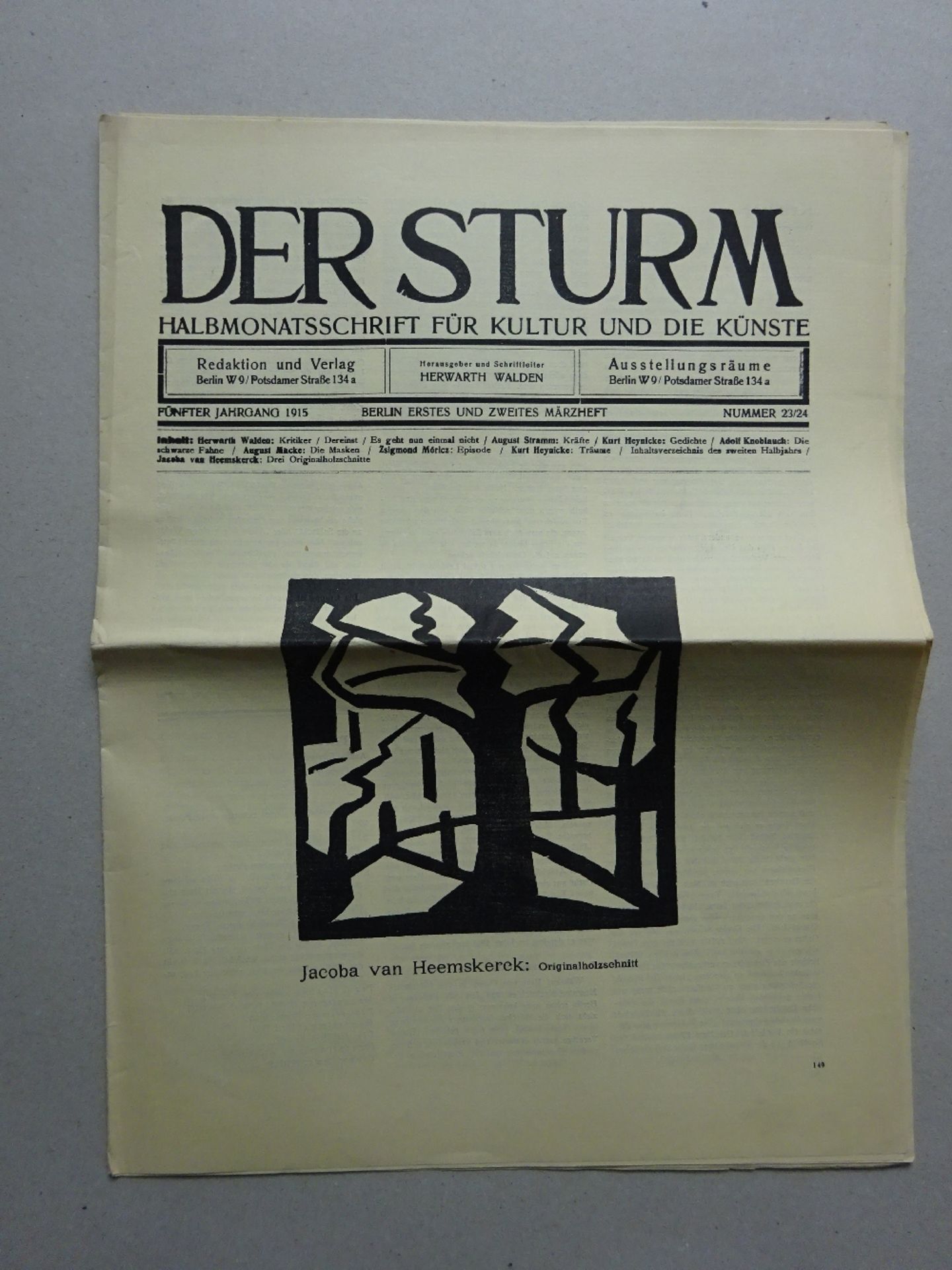 Der Sturm - 34 Hefte - Image 5 of 6