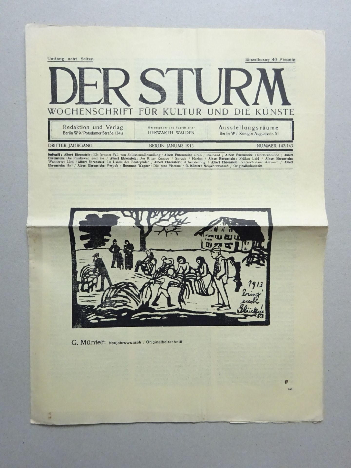 Der Sturm - 34 Hefte - Image 3 of 6