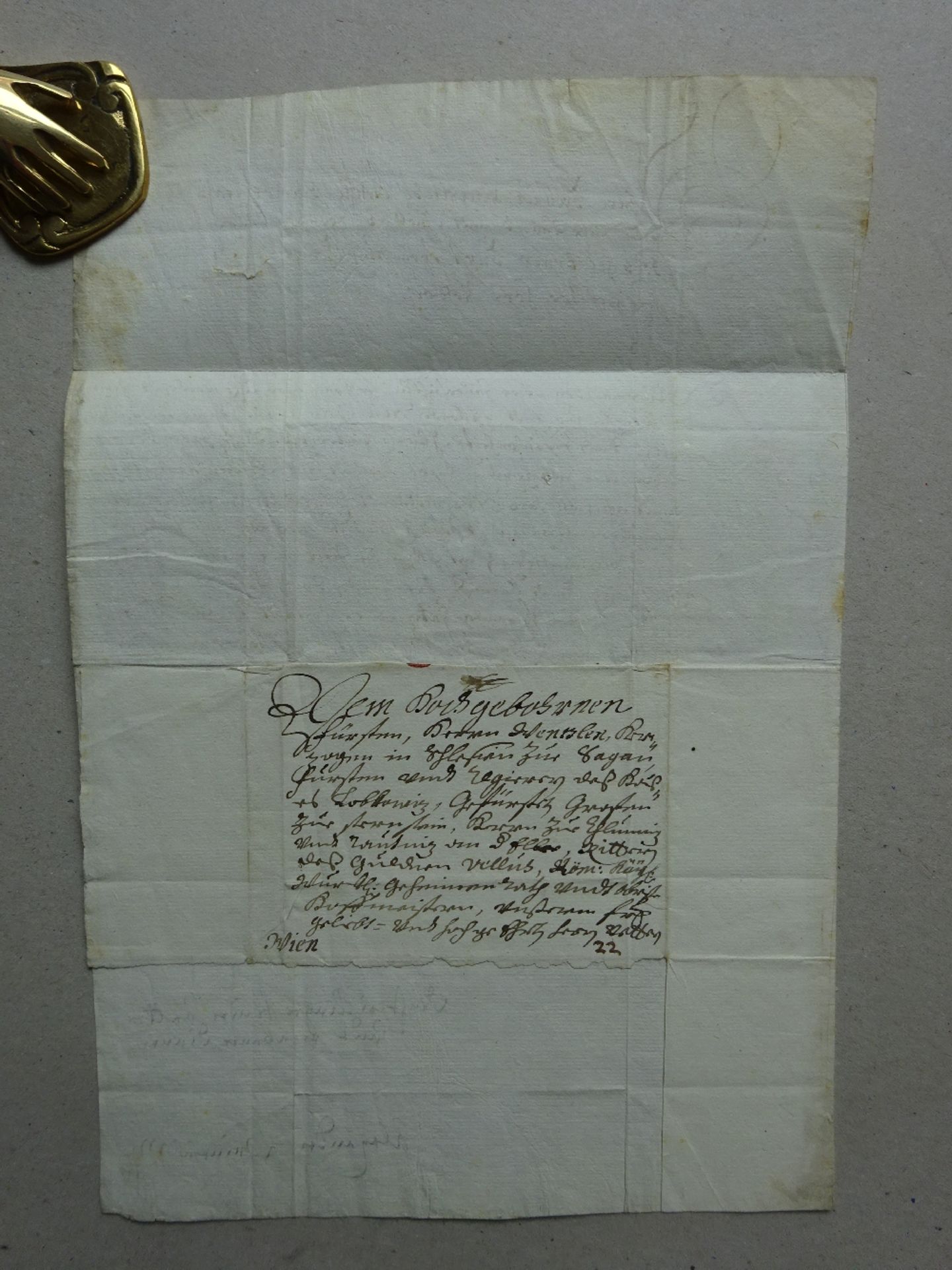 Alexander Heinrich - Brief Wenzel - Bild 3 aus 3