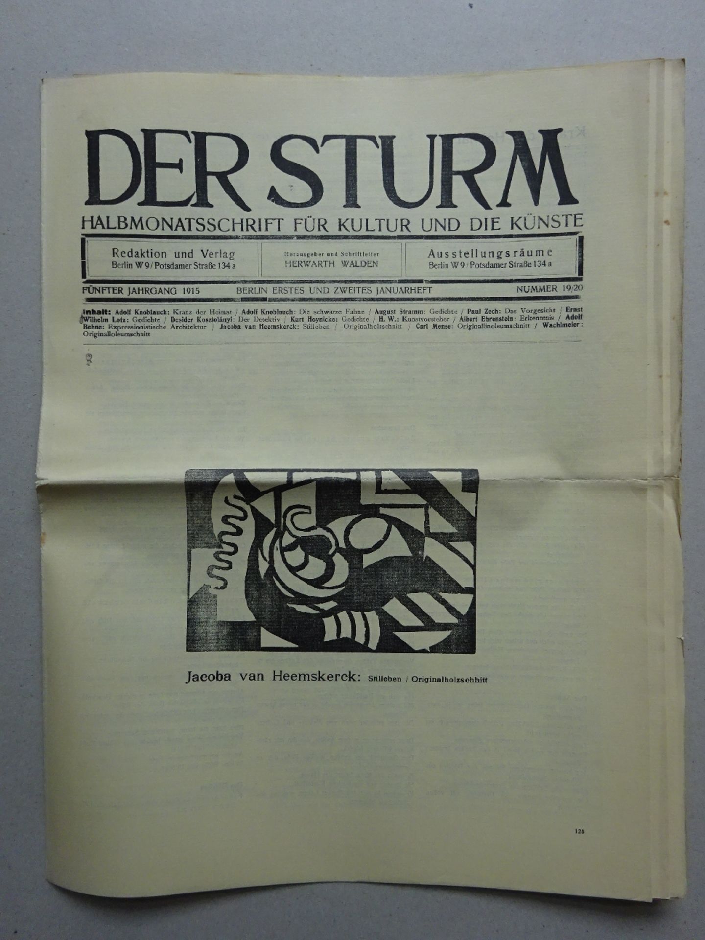 Der Sturm - 34 Hefte - Image 4 of 6