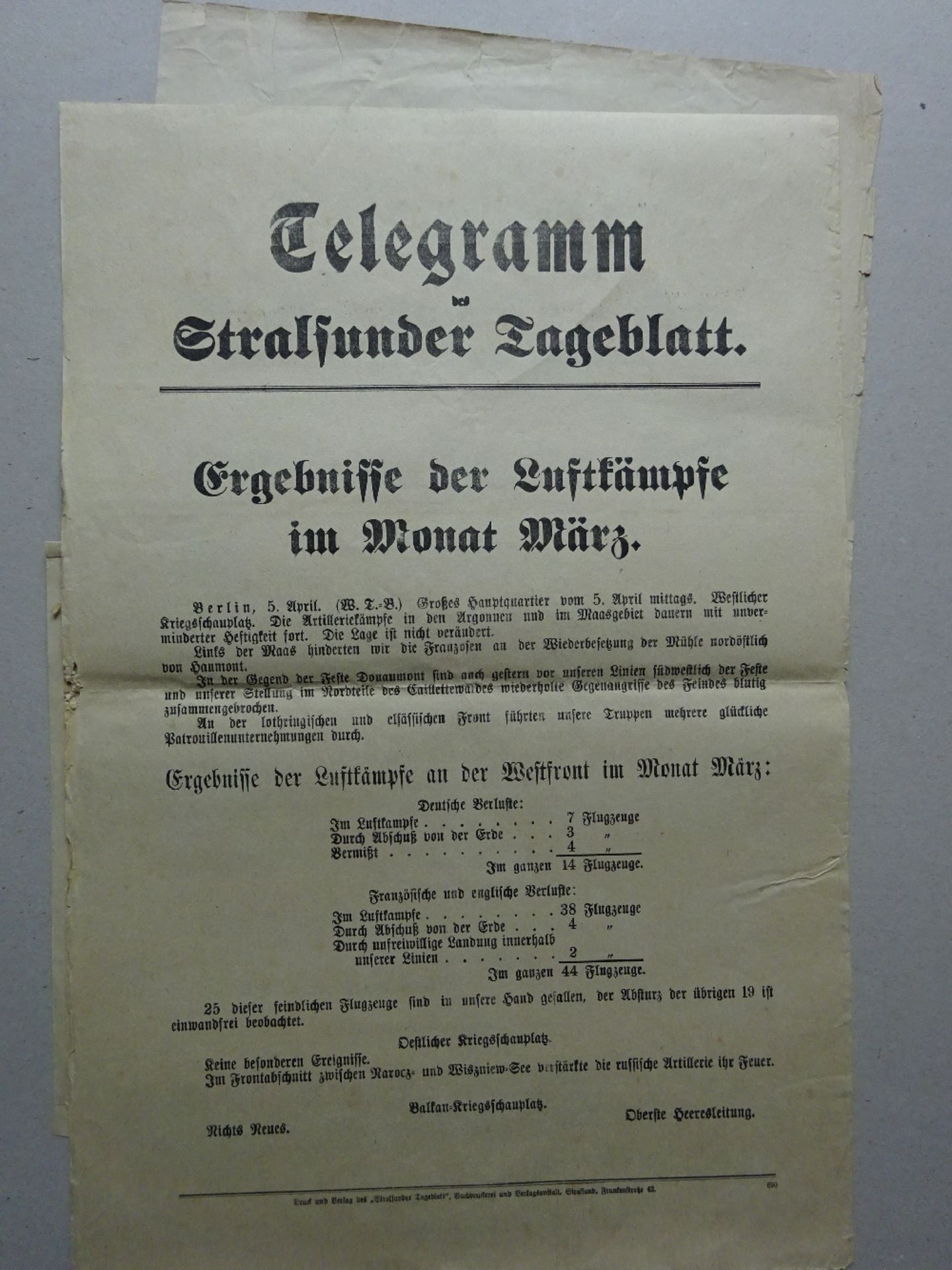 Konvolut 11 Anschlagplakate um 1915 - Image 2 of 4