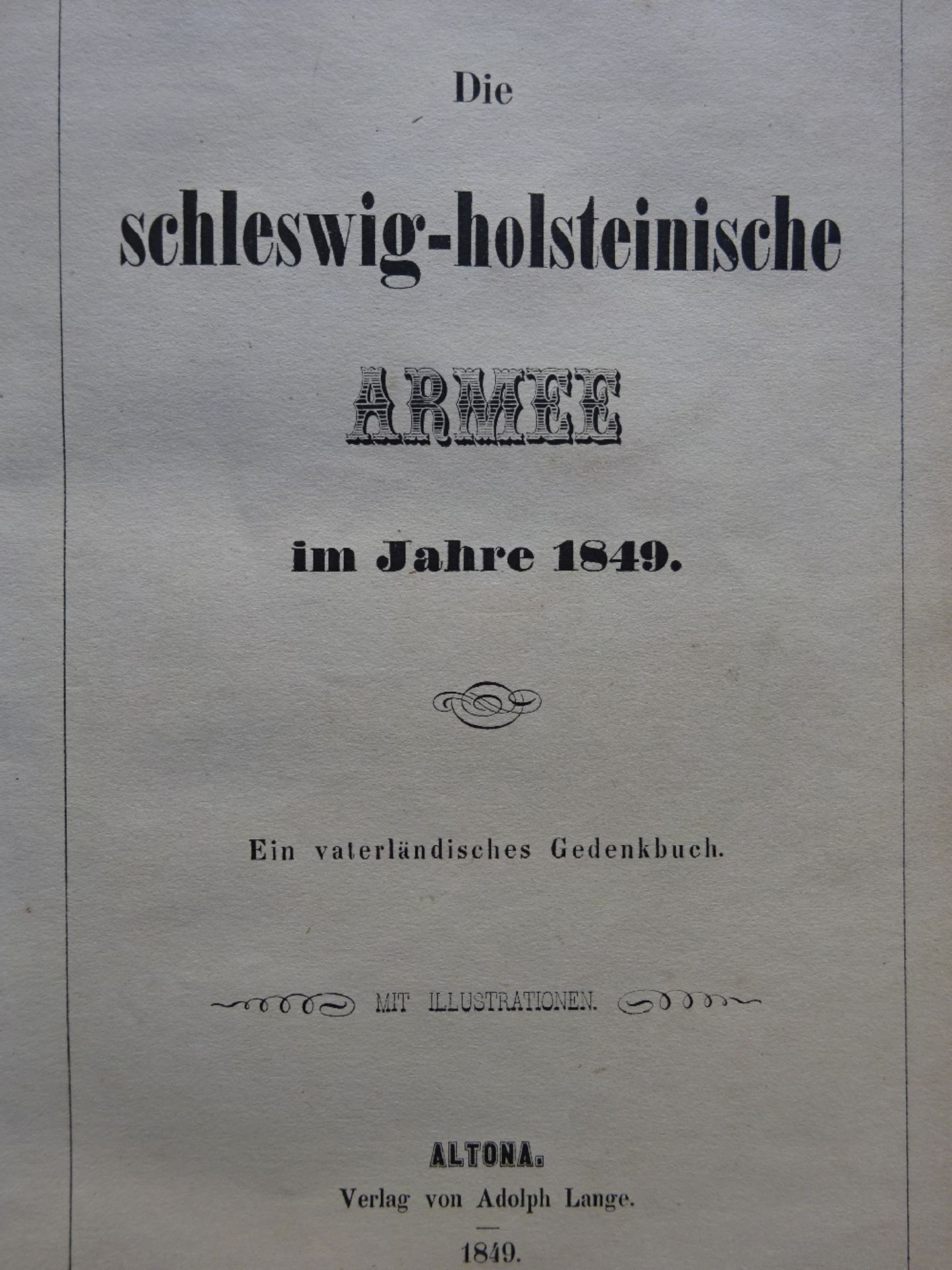 SH Armee 1849 + Beigabe - Bild 2 aus 8