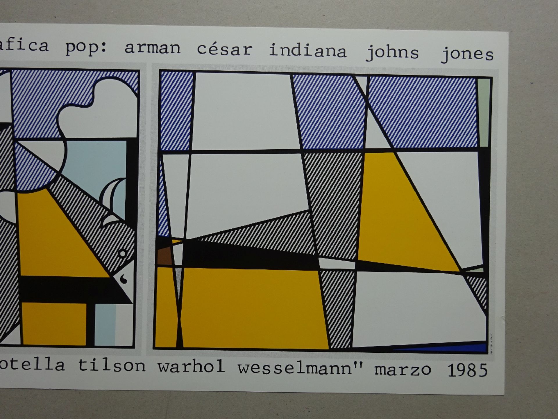 Lichtenstein - Cow going abstract - Image 3 of 4