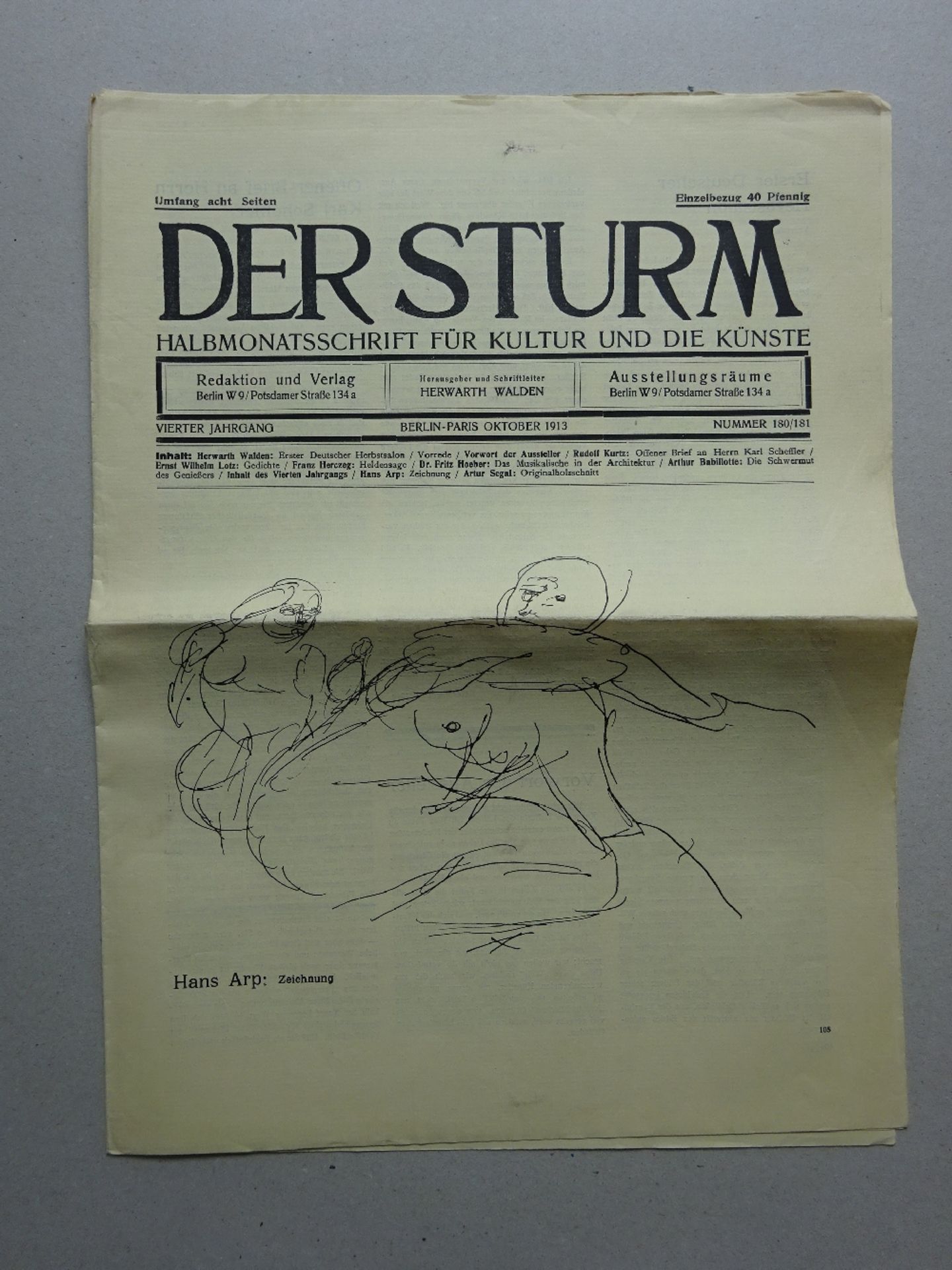 Der Sturm - 34 Hefte - Image 2 of 6