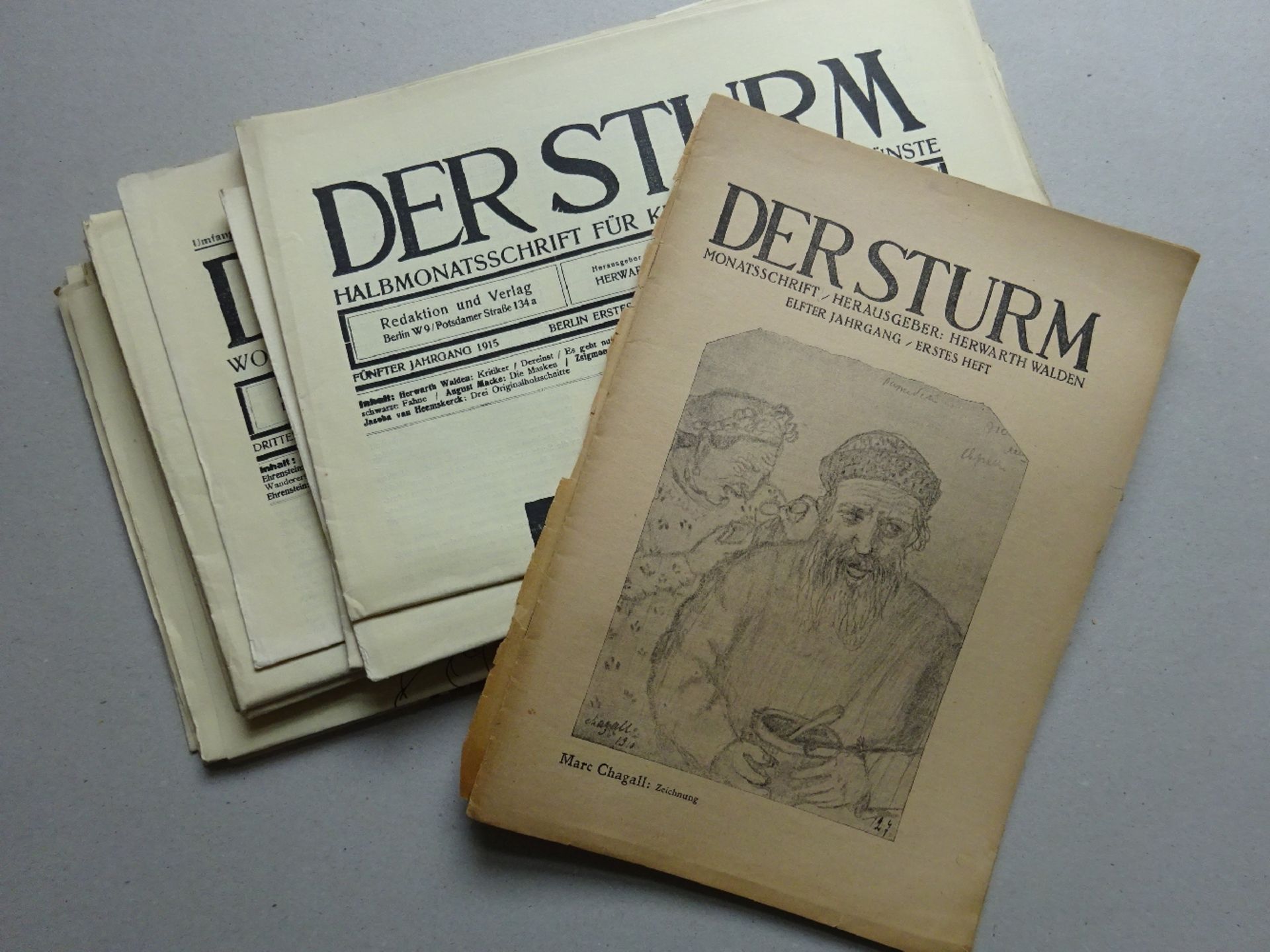 Der Sturm - 34 Hefte - Image 6 of 6