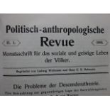 Woltmann - Polit.-anthr. Revue 8 Bde.