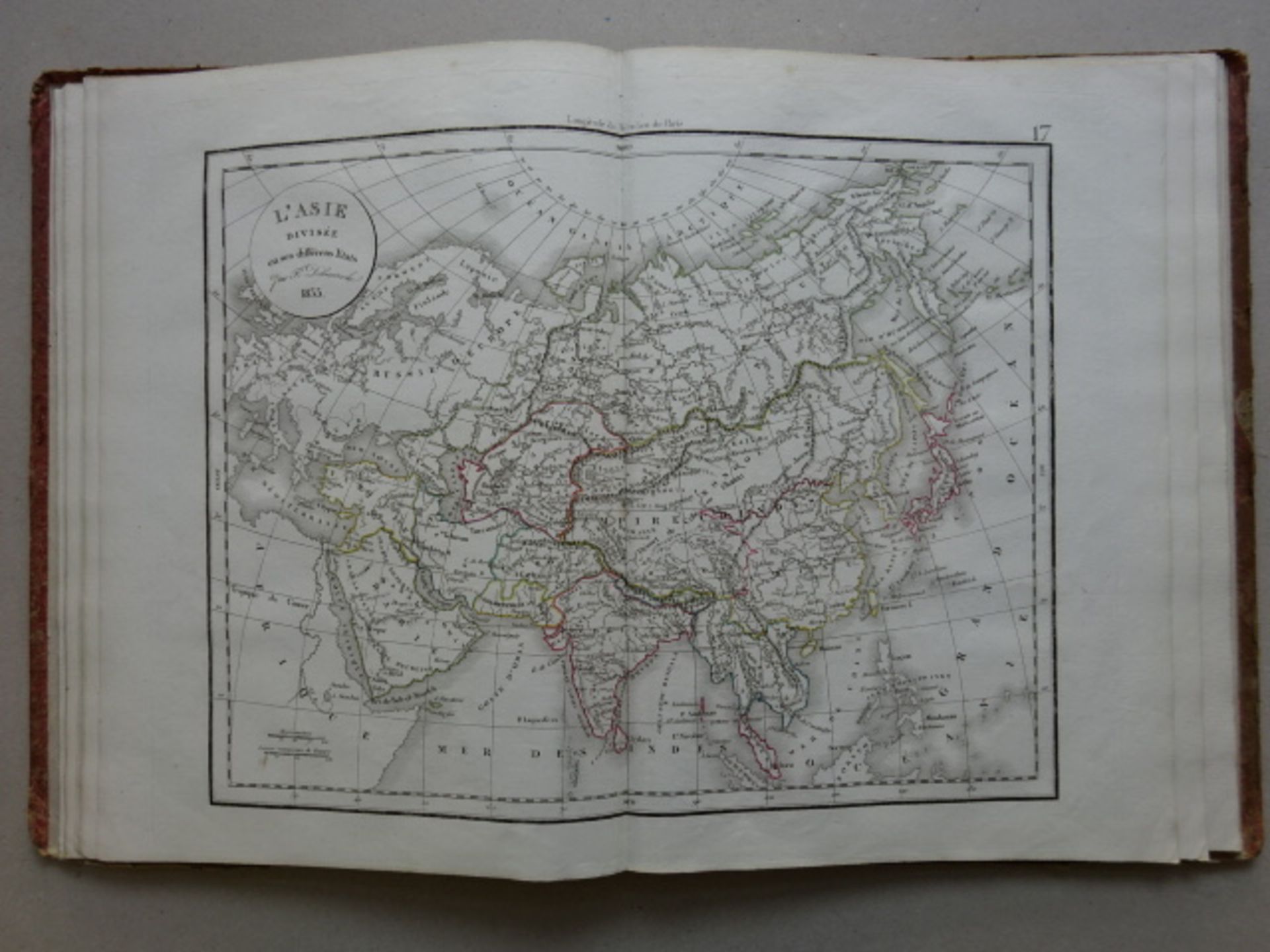 Delamarche - Atlas de la Géographie - Image 4 of 6