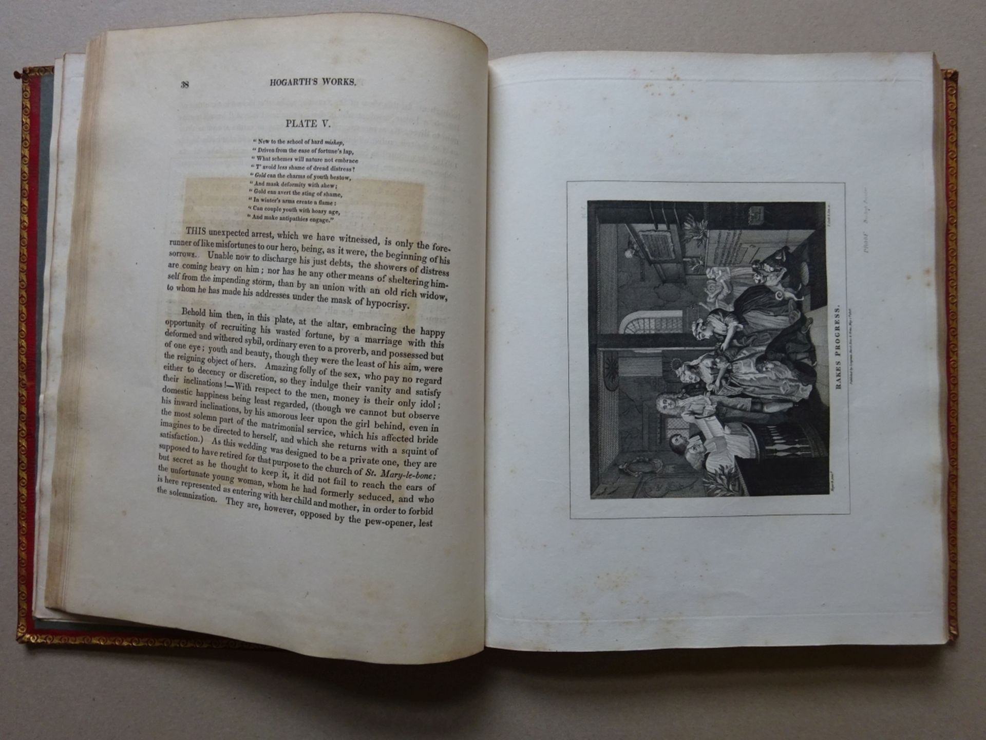 Hogarth - Works 1824, 2 Bände - Bild 3 aus 8