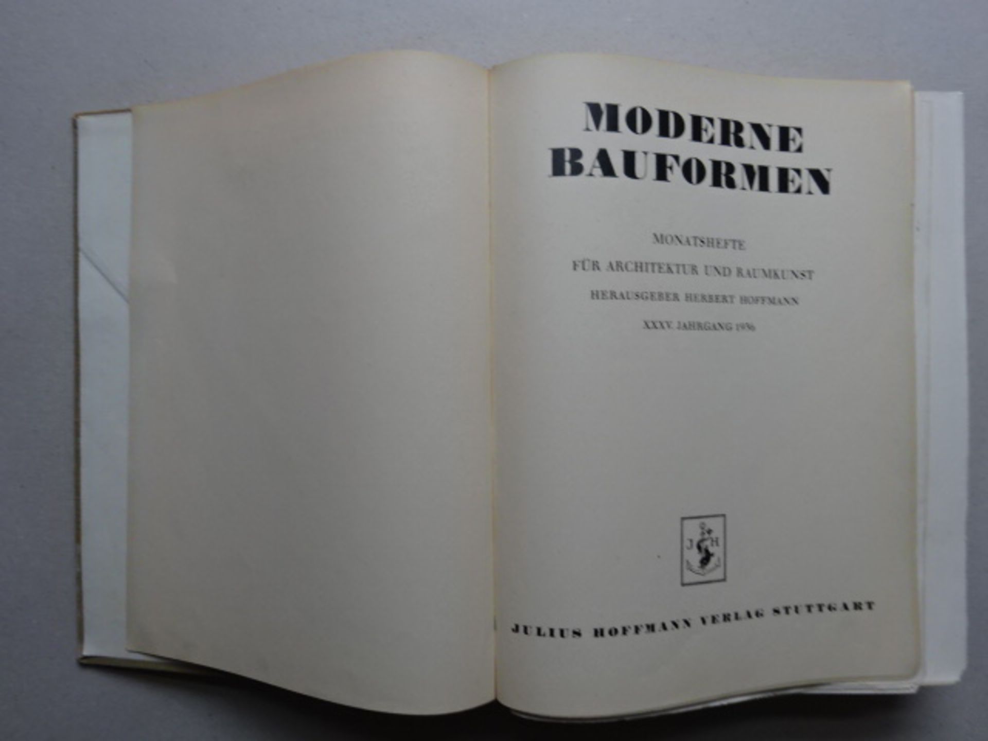 Hoffmann - Moderne Bauformen 5 Bde. - Image 3 of 7