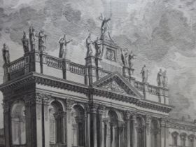 Piranesi - Veduta Basilica Laterano