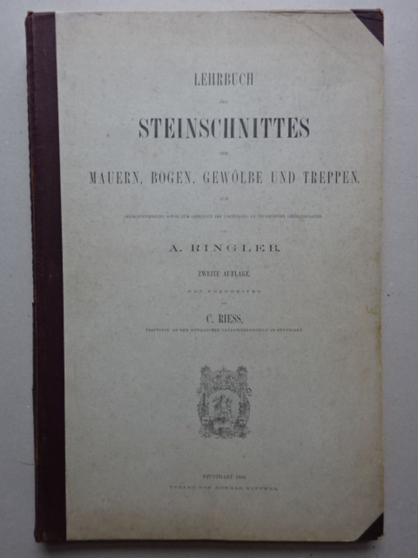 Ringleb - Lehrbuch des Steinschnittes - Bild 5 aus 5