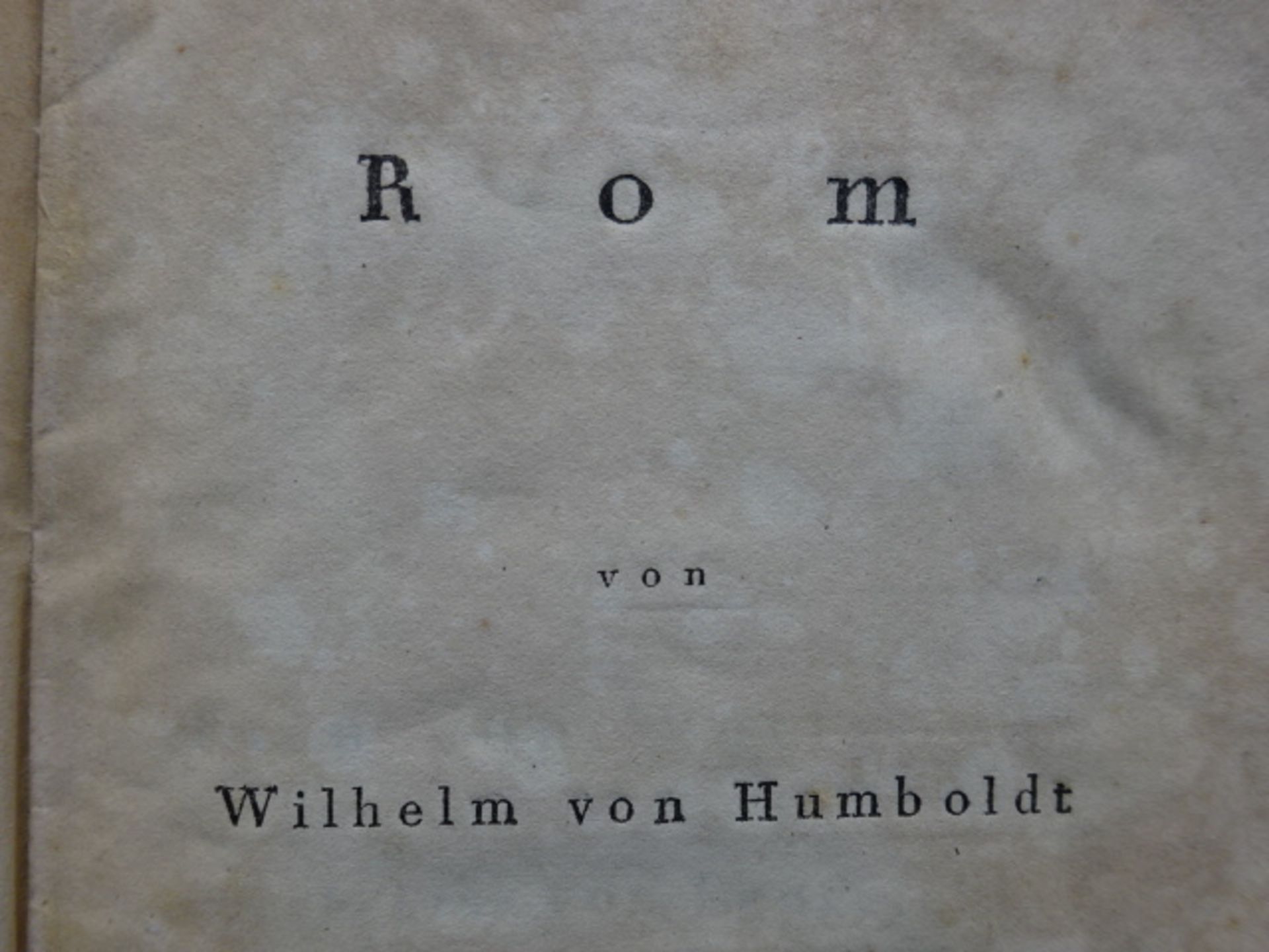 Humboldt - Rom