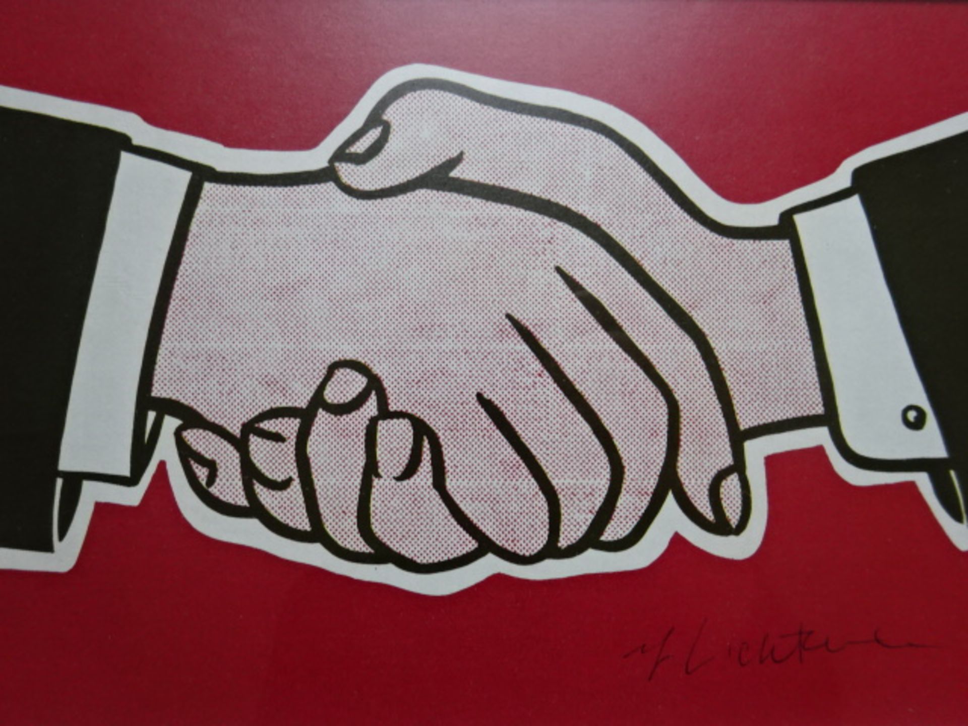 Lichtenstein - Handshake - Bild 3 aus 4